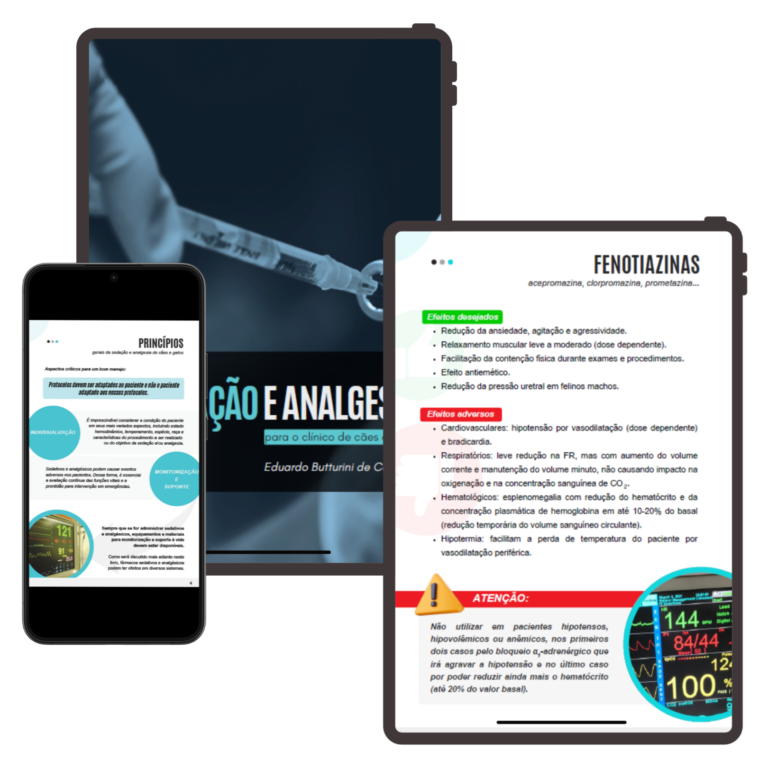 E-book Guia de sedação e analgesia em pequenos animais